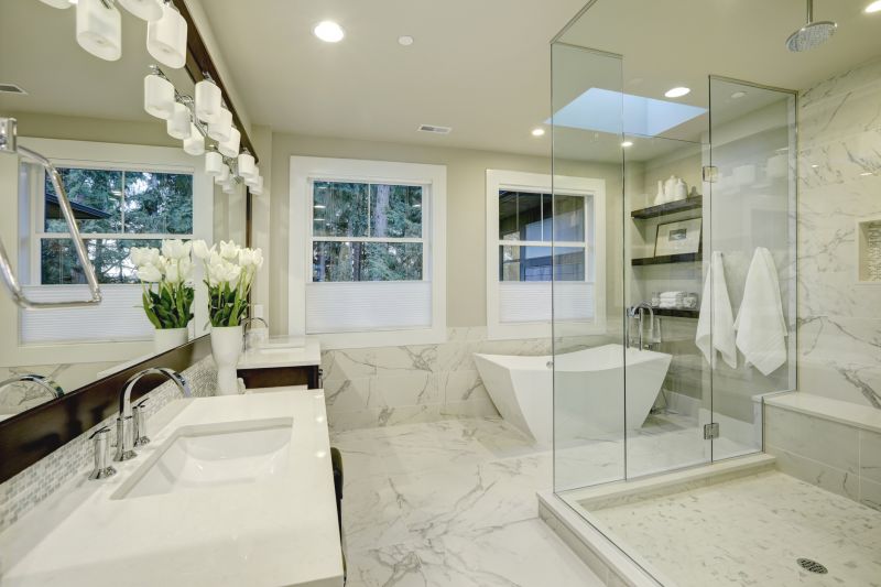 Spa-Style Master Bathroom Design